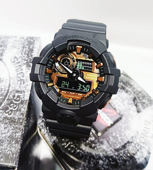 Casio GA700RC-1A men's watch . 1 year free insurance