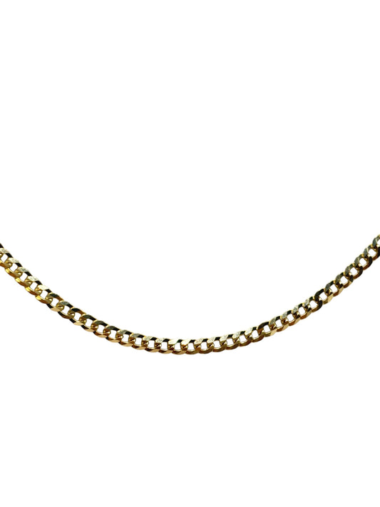 14k gold Cuban chain 16in 1.8mm