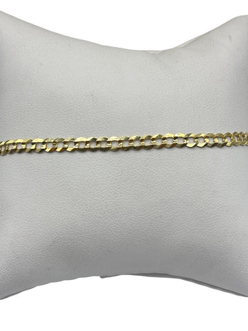 10k gold Cuban bracelet 8in 3.6mm