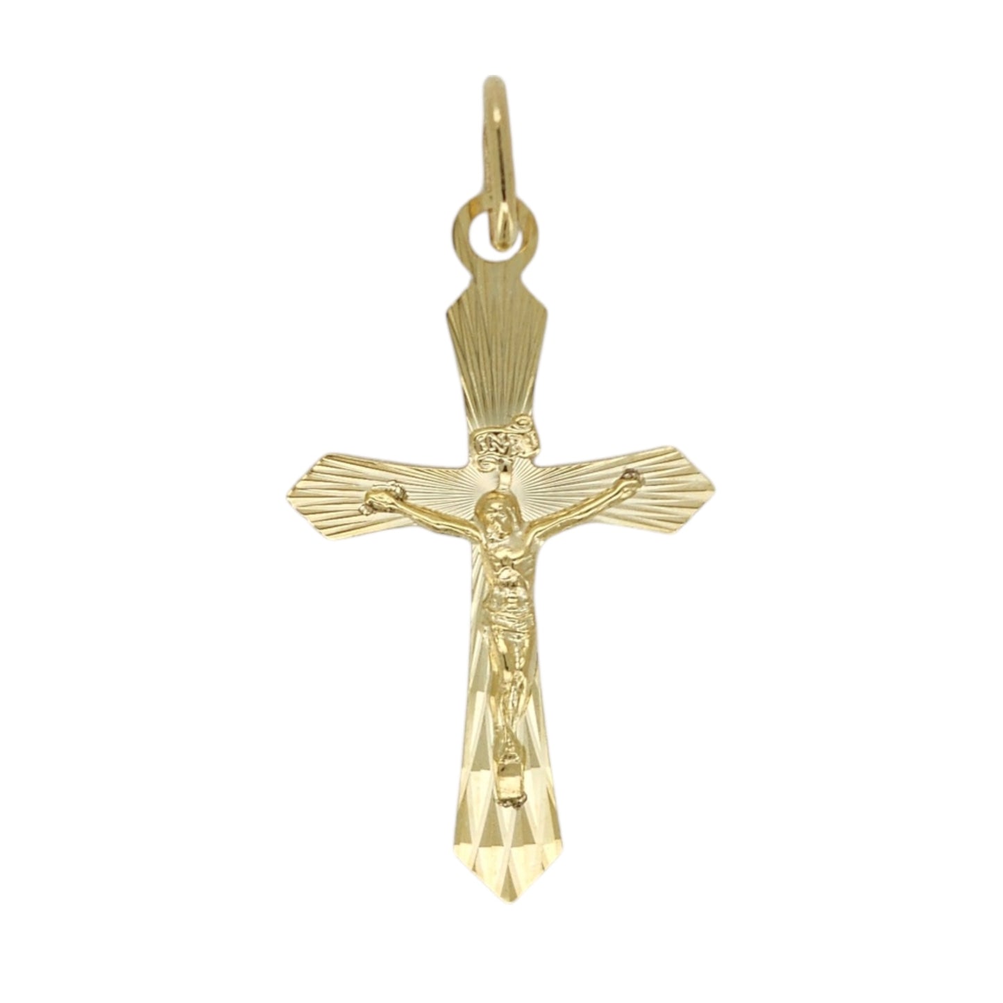 10k Gold Crucifix pendant