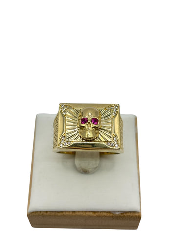 10k gold skull ring. Size 10