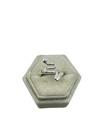 925 snake silver ring size 6