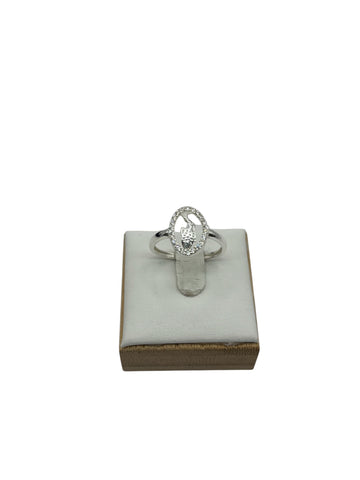 925 silver fish ring size 8