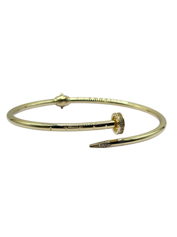 10k Nail bracelet 3mm