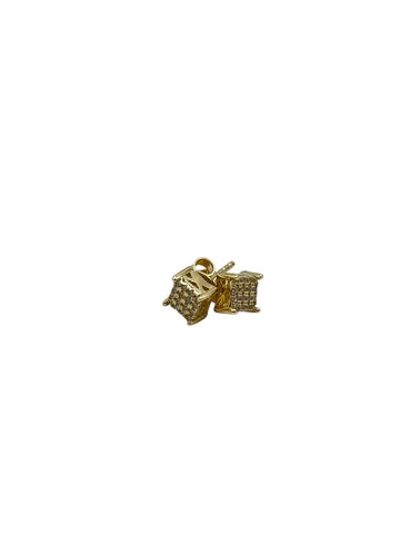 10k earrings with cz stones