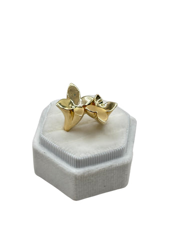 14k Butterfly ring size 7.5