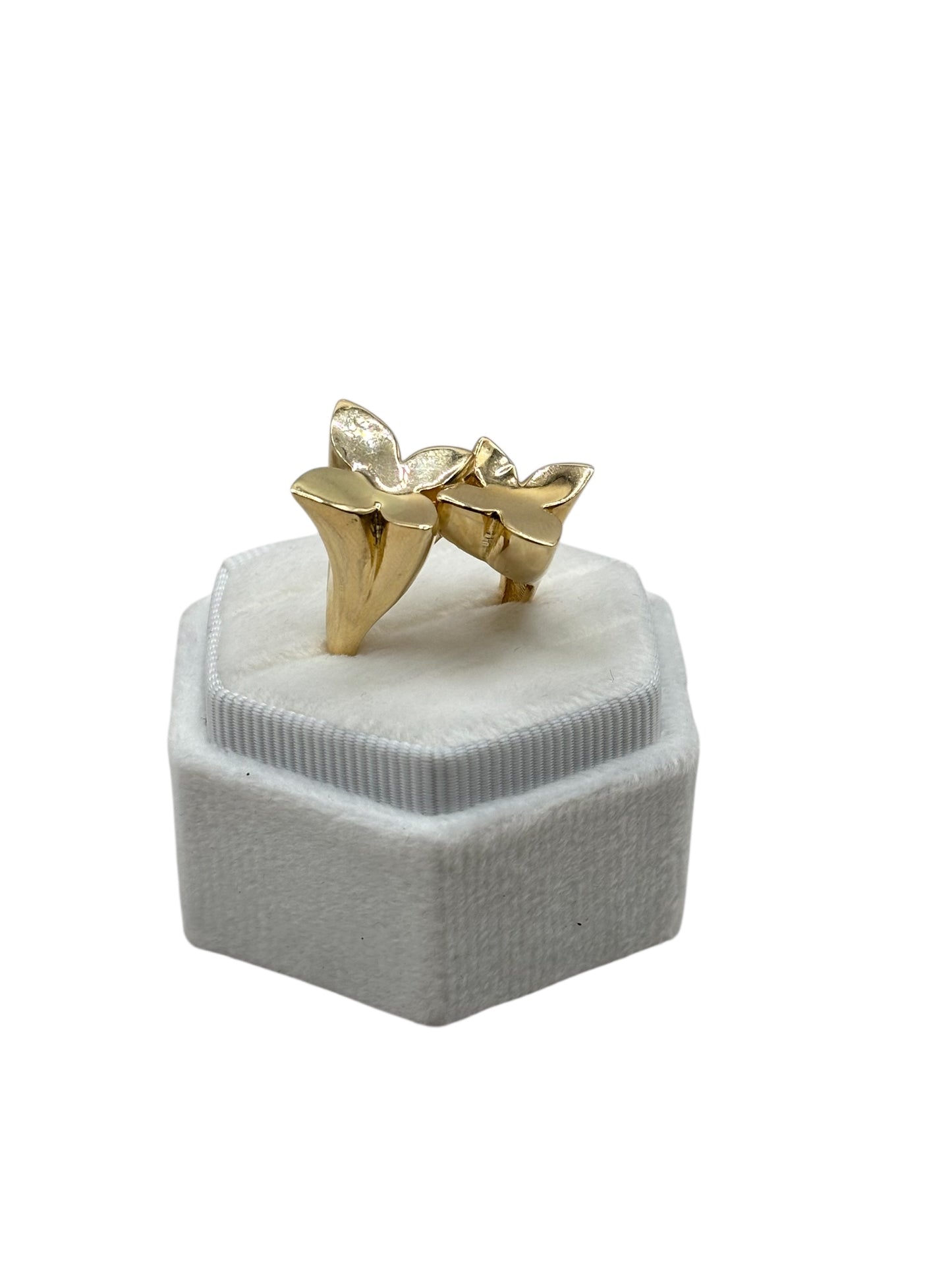 14k Butterfly ring size 7.5