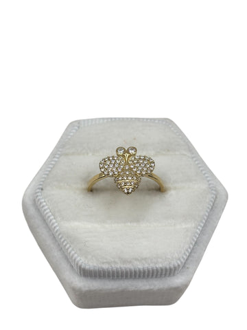 10k gold bee ring size 7.5
