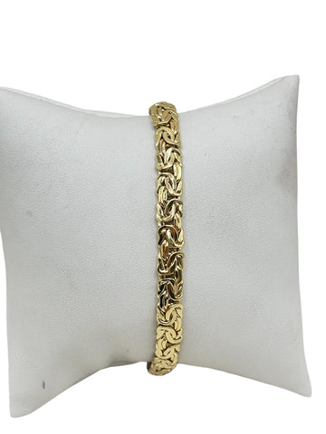 14k gold bracelet 7.5in 6.2mm