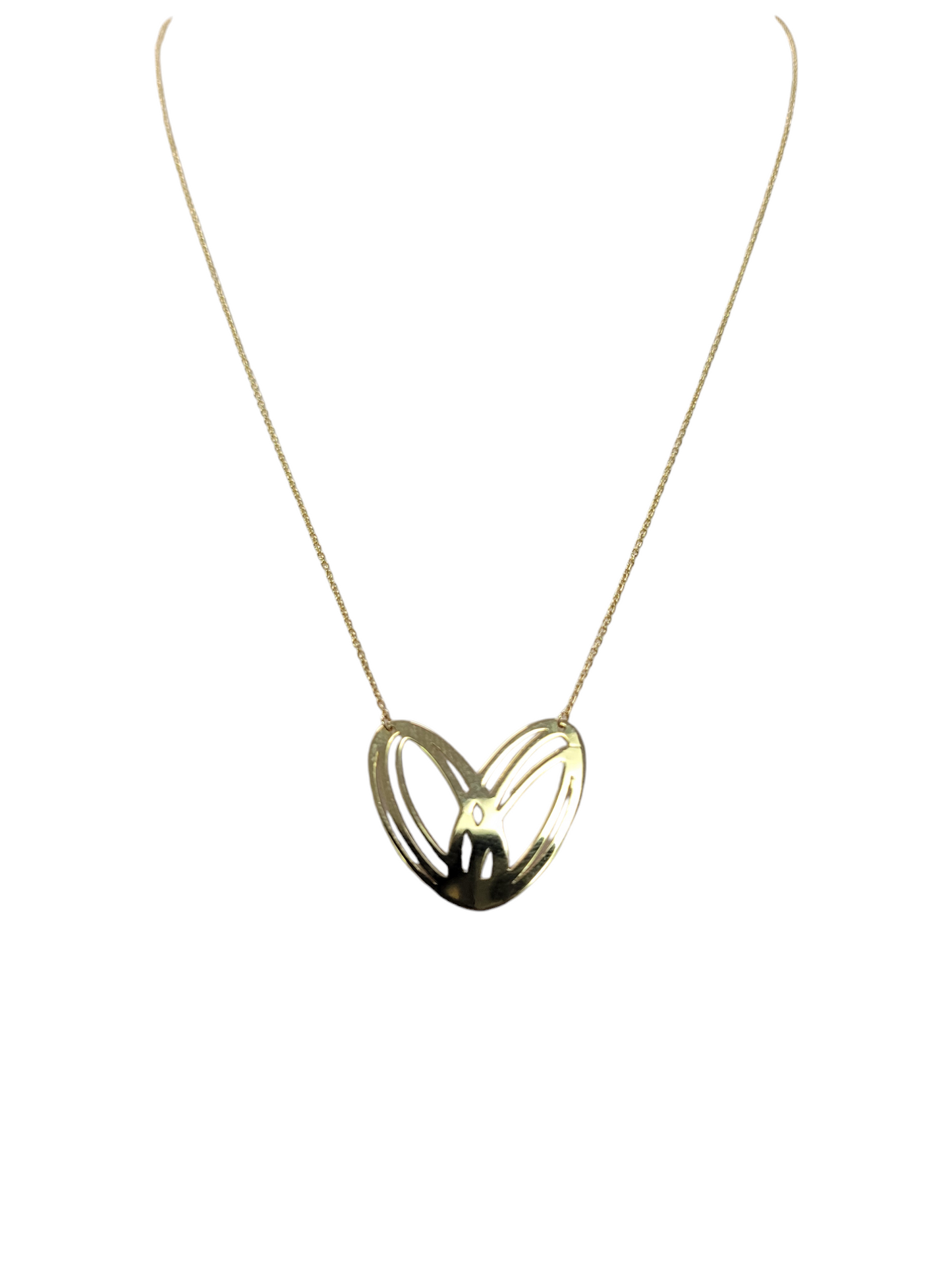 14k gold necklace 18in. 0.9mm