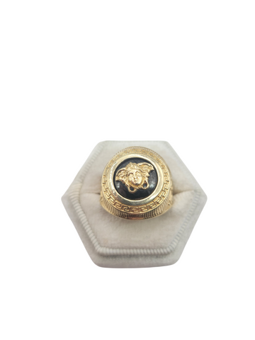 10K gold ring. medusa. Size 9.5