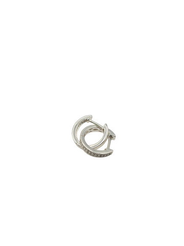 925 silver earrings. CZ stone