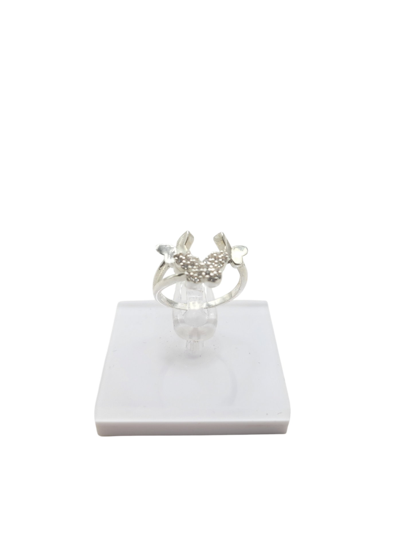 925 silver ring. 3 butterflies. size 5.5