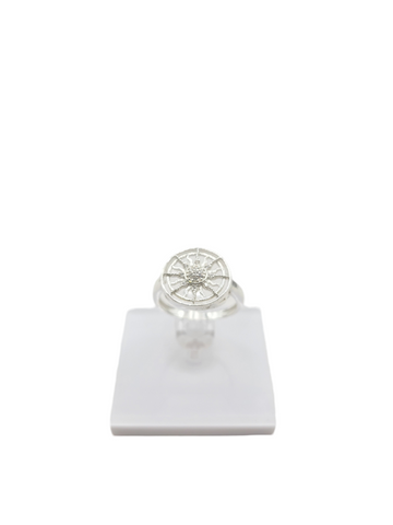 Silver ring. Sun. Size 6.5