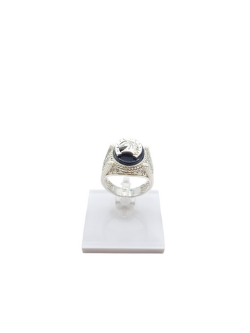 925 silver ring. Horse and horseshoe. Size 9.5