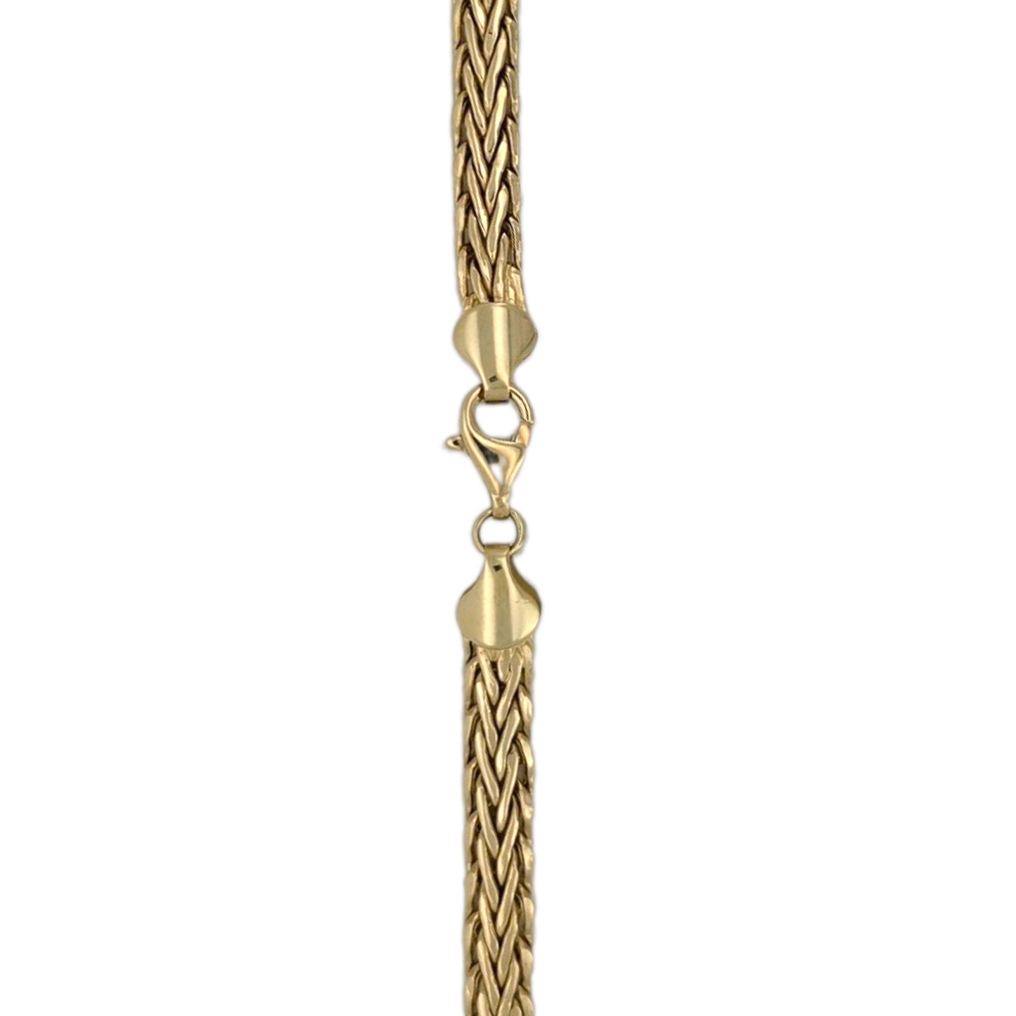 14k Gold Fancy Necklace 4.5-7.5mm - 16in