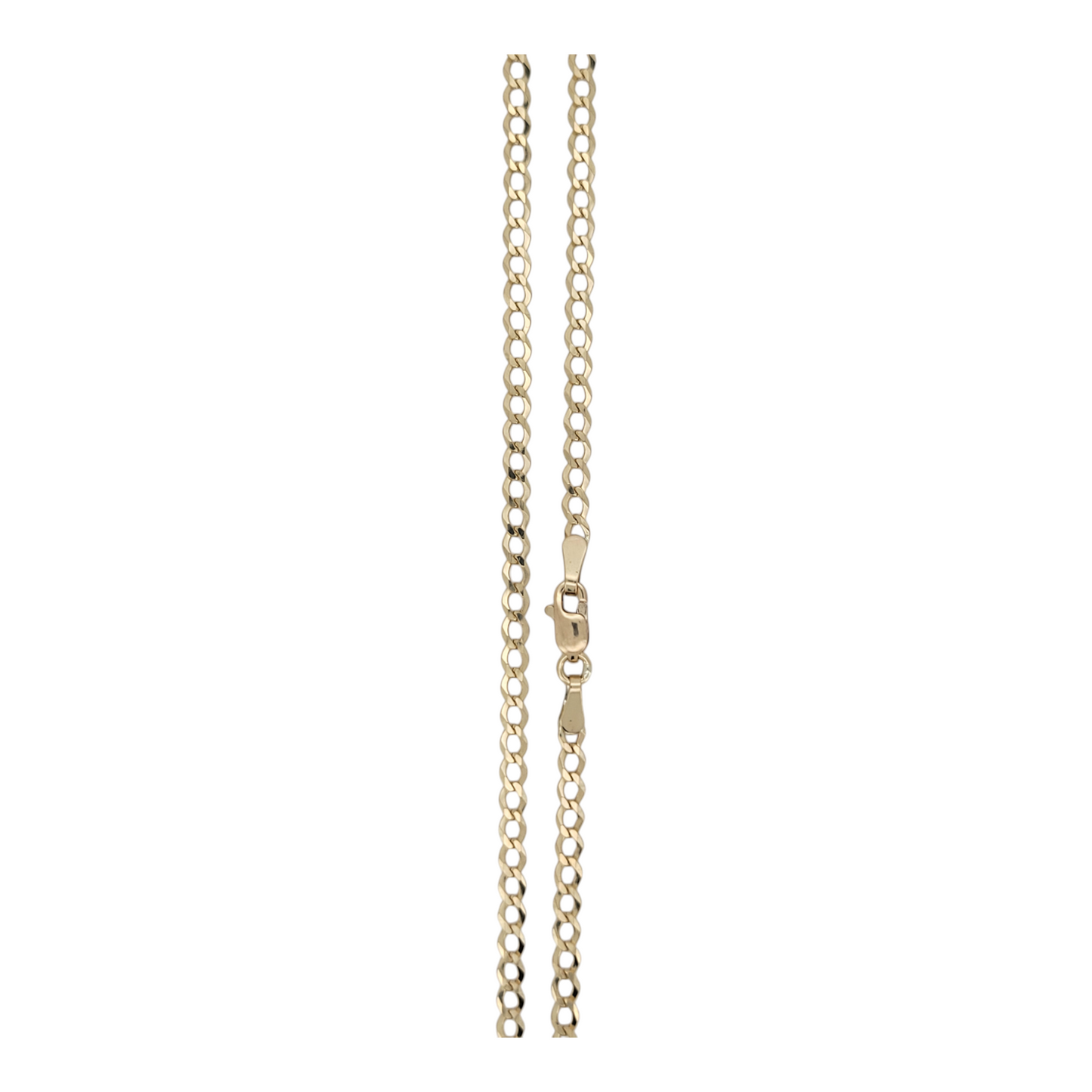 10K gold Cuban link chains. Solid. 20in. 3mm