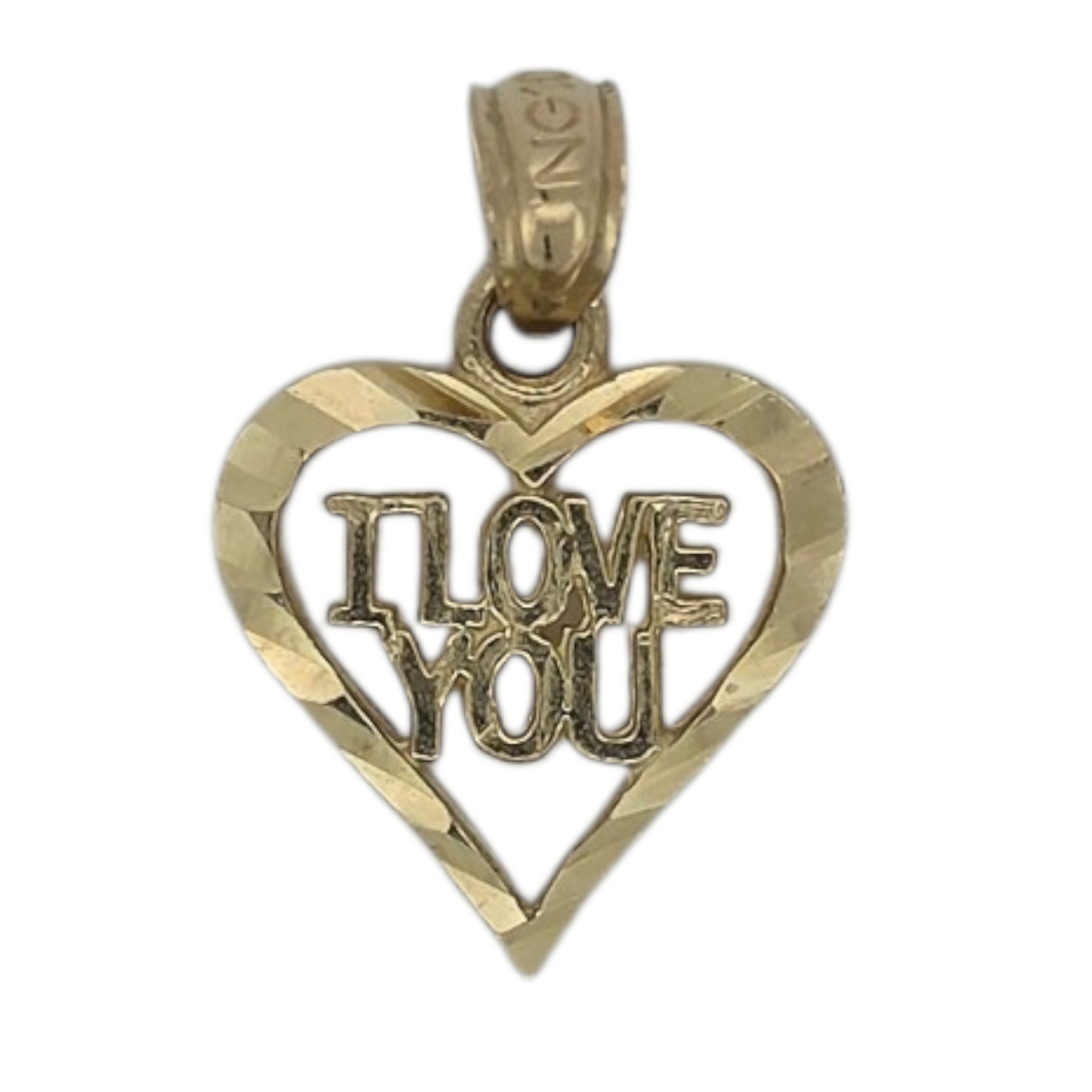 10k Gold Heart Pendant