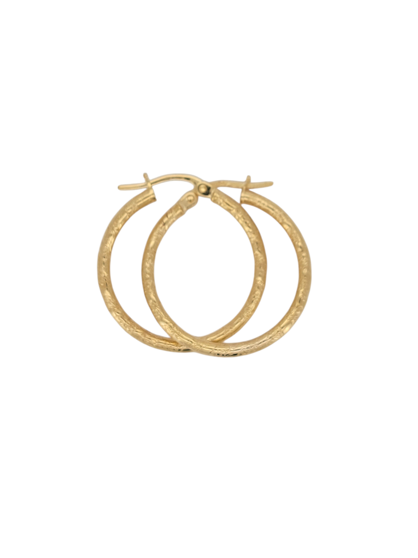 10K gold earrings. fine . Size 3