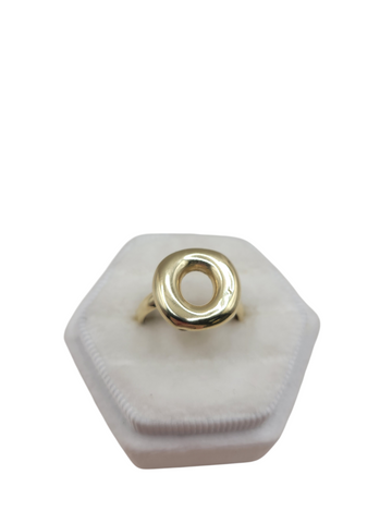 10K Gold Ring. O. Size 8