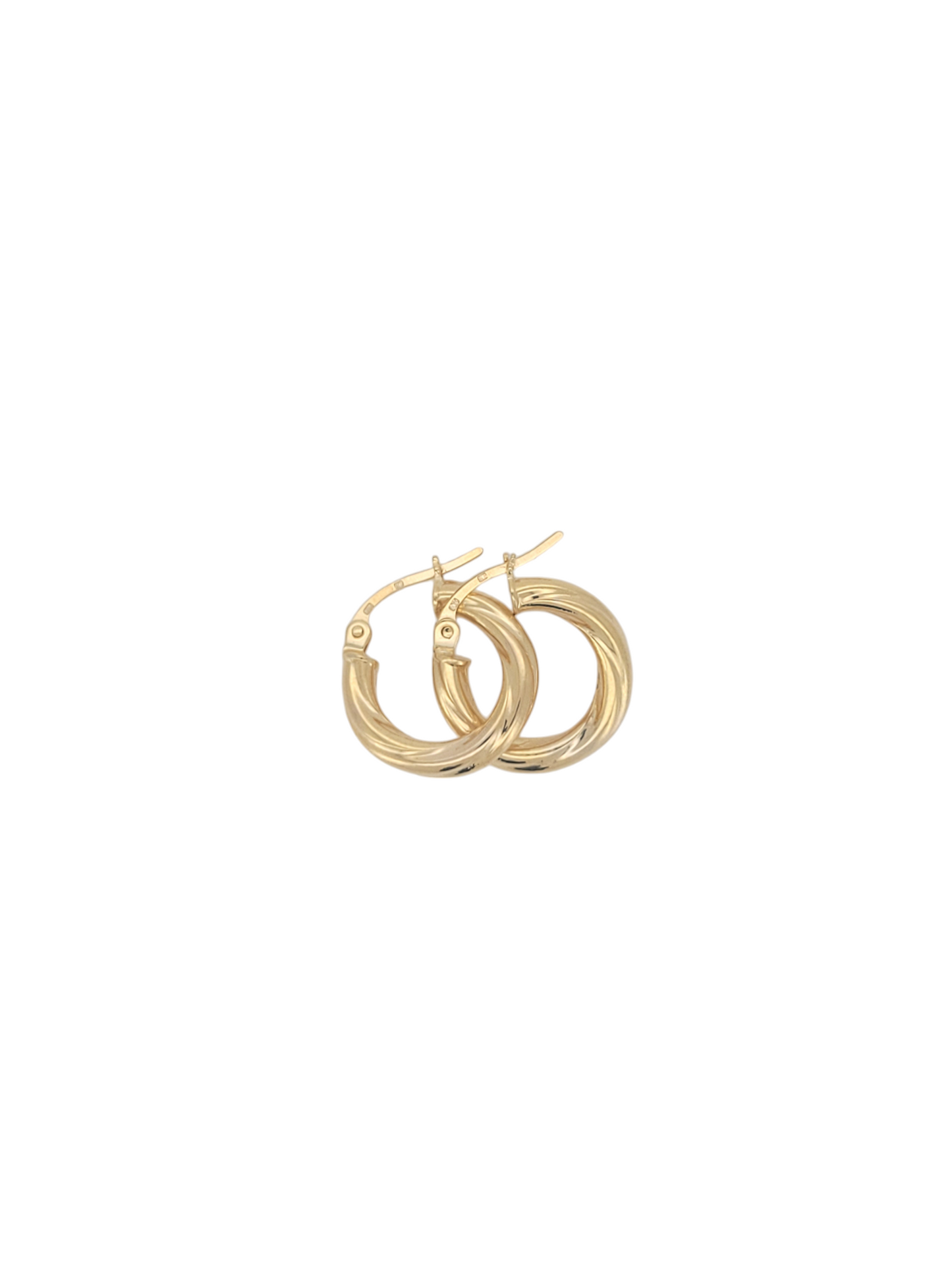 10K gold earrings. Tosidas. Size 1