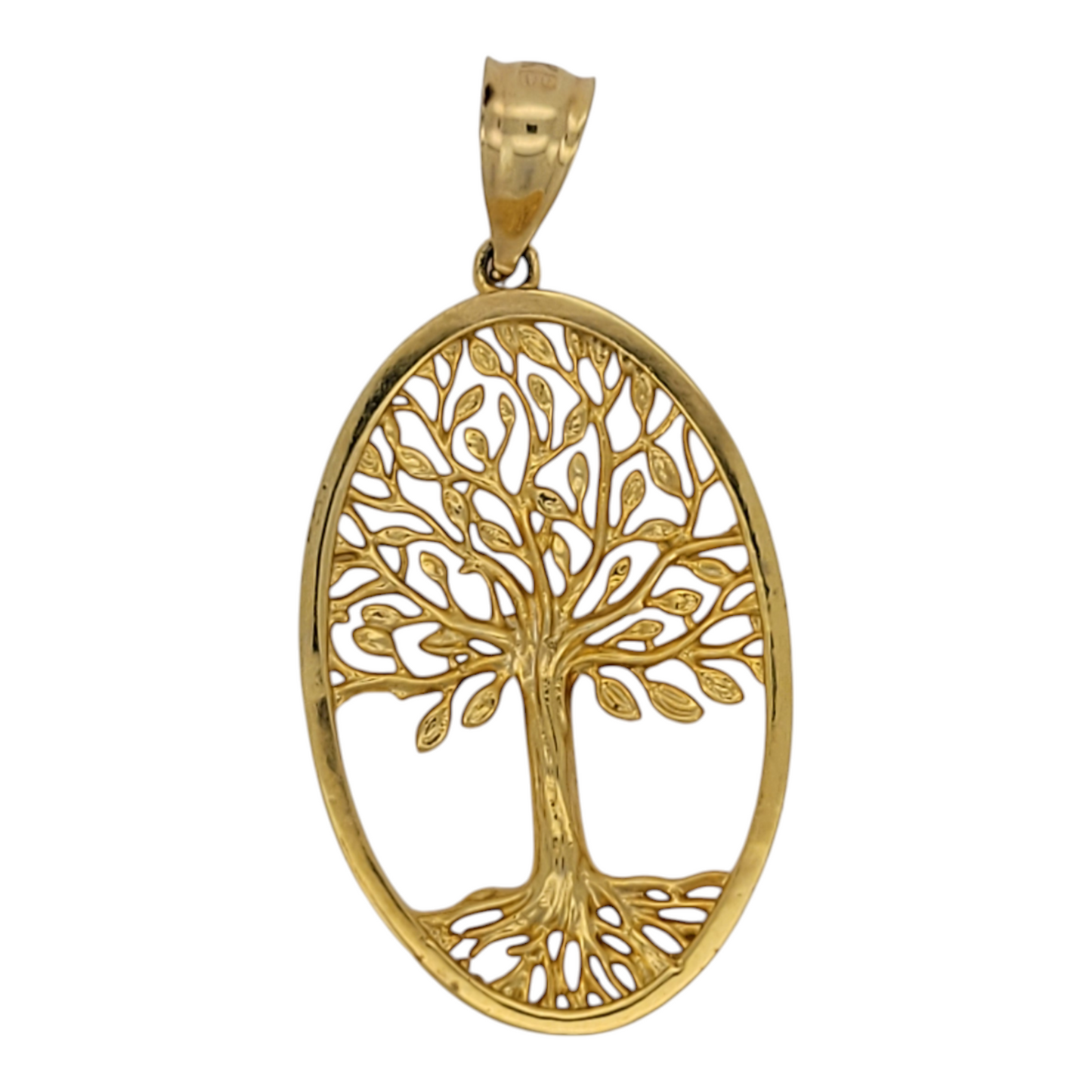 10K gold pendant. Tree of life