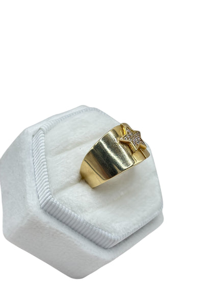 14k star ring size 7