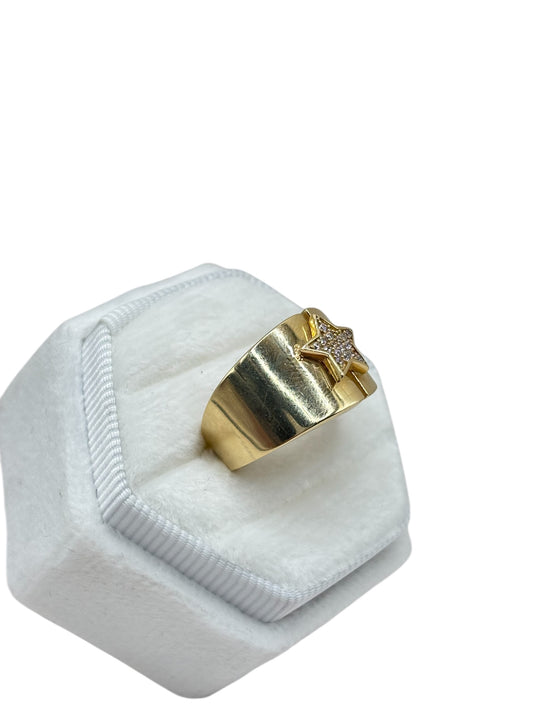 14k star ring size 7