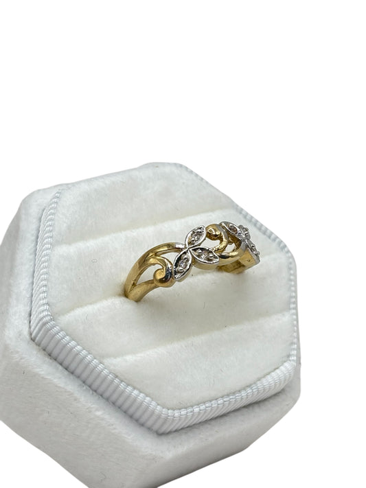 10k flowers ring size 7
