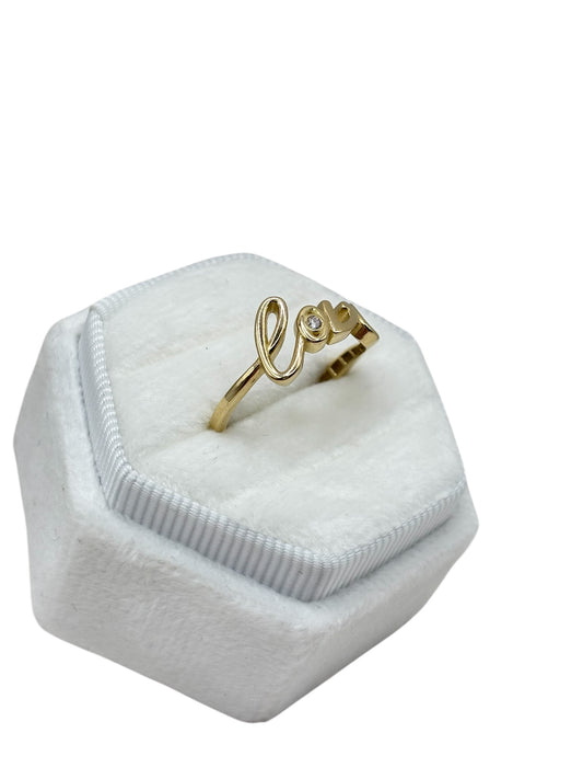 10k love ring size 8