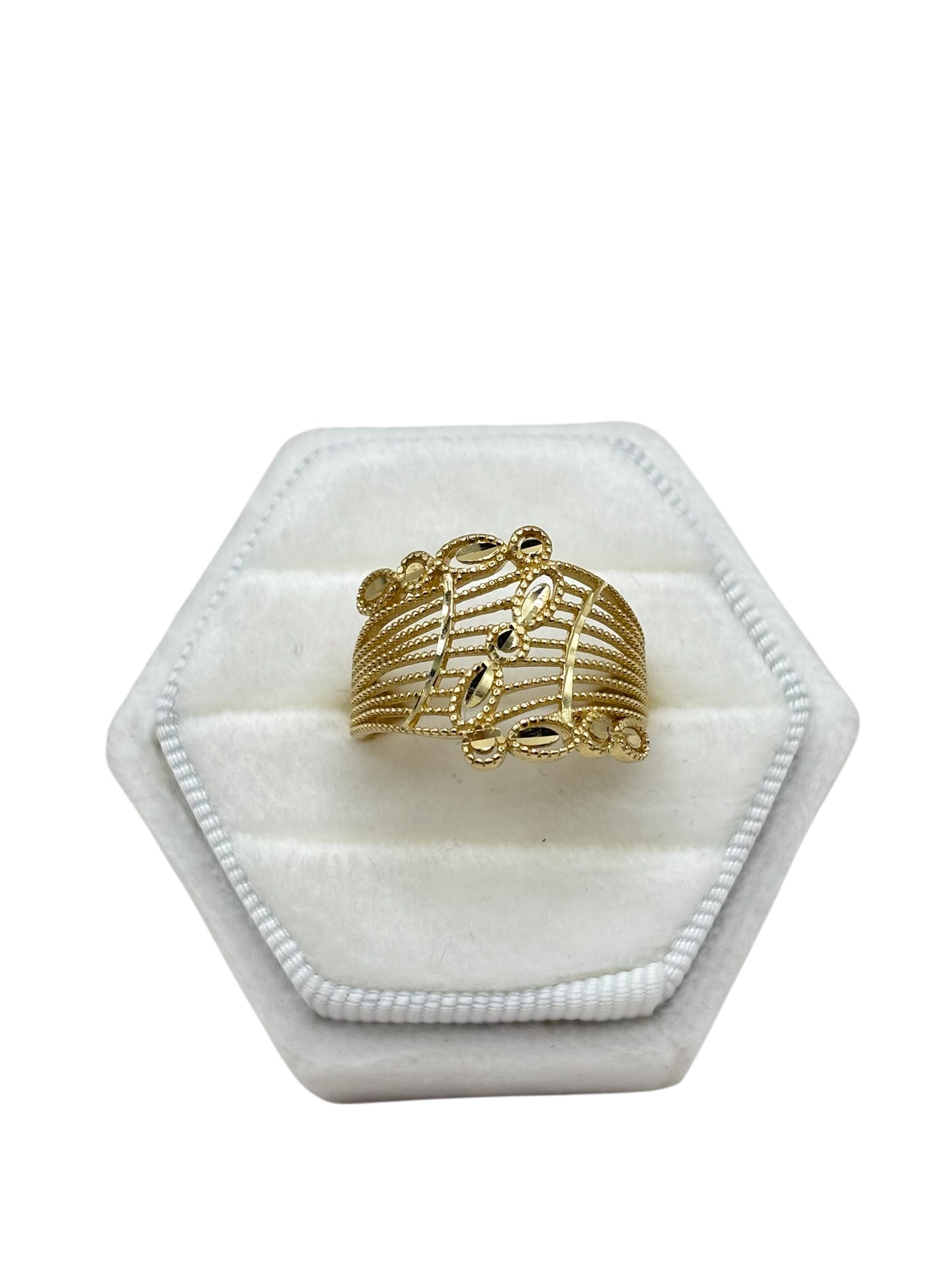14k ring size 8