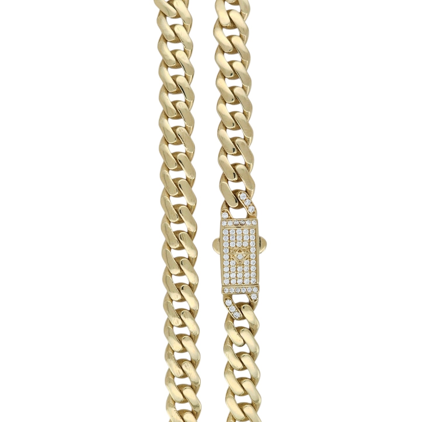 10k Gold Cuban Chain 24in 7.2mm