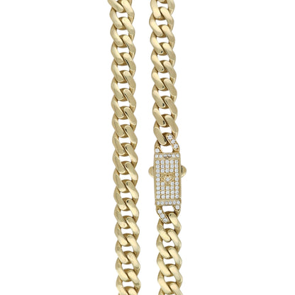 10k Gold Cuban Chain 24in 7.2mm