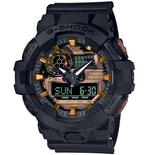 Casio GA700RC-1A men's watch . 1 year free insurance