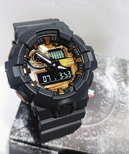 Casio GA700RC-1A men's watch . 1 year free insurance