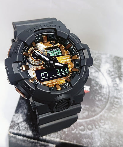 Casio GA700RC-1A men's watch . 1 year free insurance