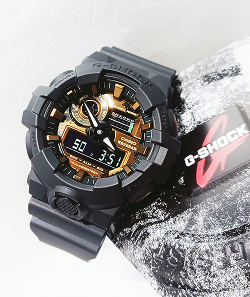 Casio GA700RC-1A men's watch . 1 year free insurance