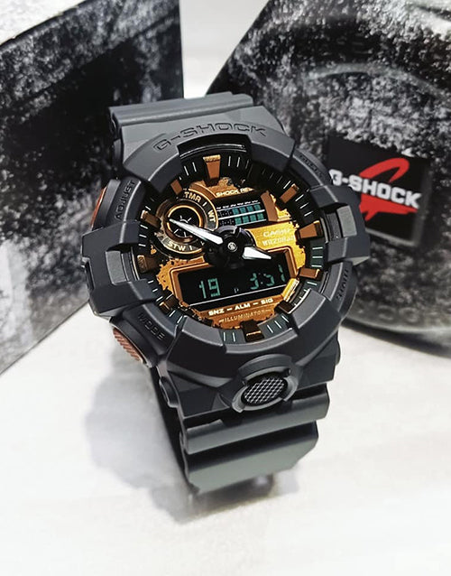Casio GA700RC-1A men's watch . 1 year free insurance