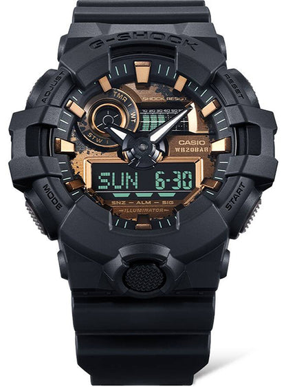 Casio GA700RC-1A men's watch . 1 year free insurance