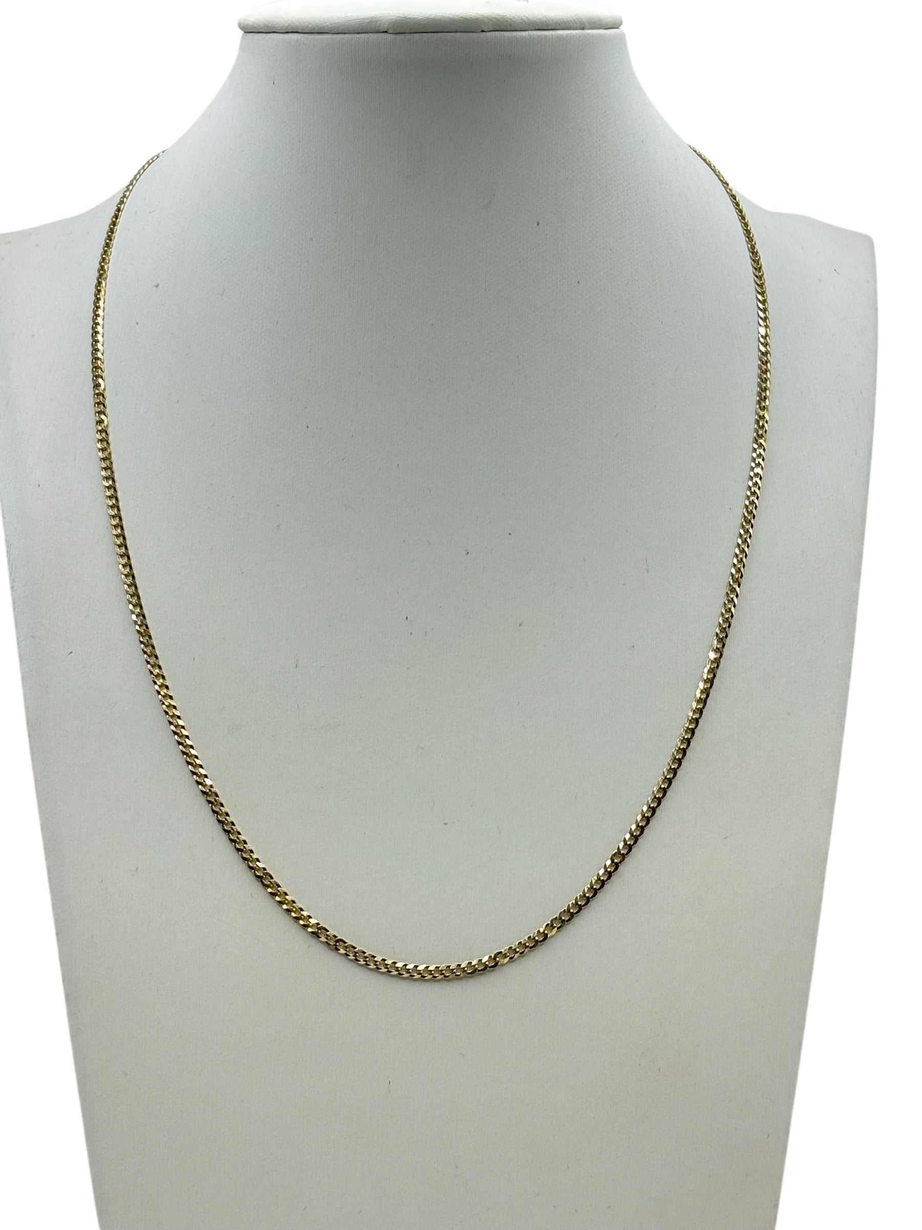 Kb Gold Rnr 14k gold Cuban chain 16in 1.8mm – KB Gold Jewelry
