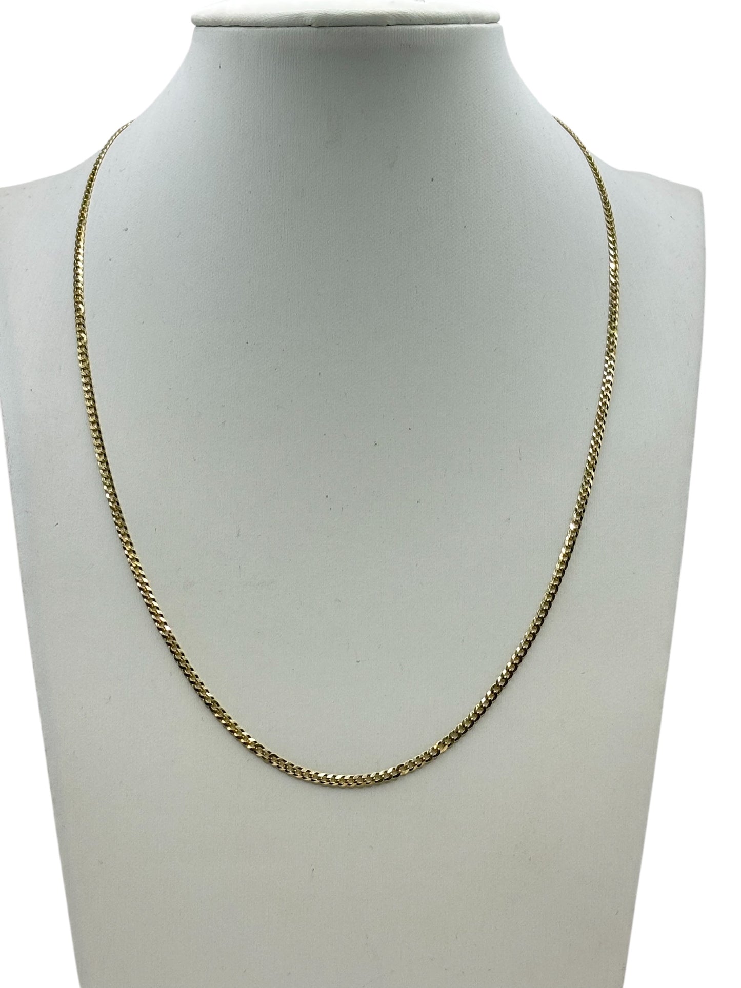 14k gold Cuban chain 16in 1.8mm