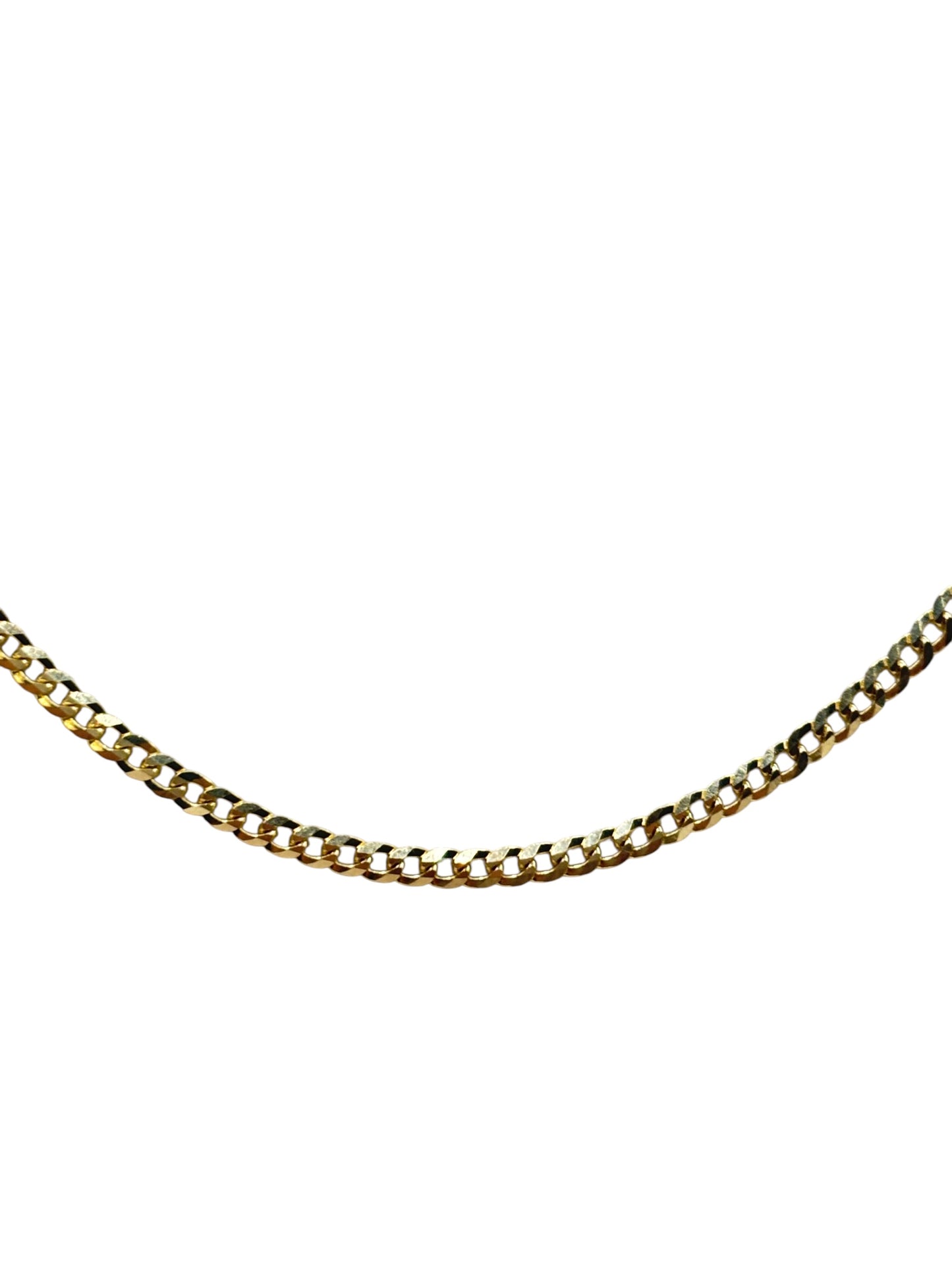 14k gold Cuban chain 16in 1.8mm
