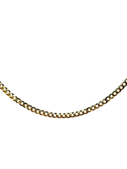 14k gold Cuban chain 16in 1.8mm