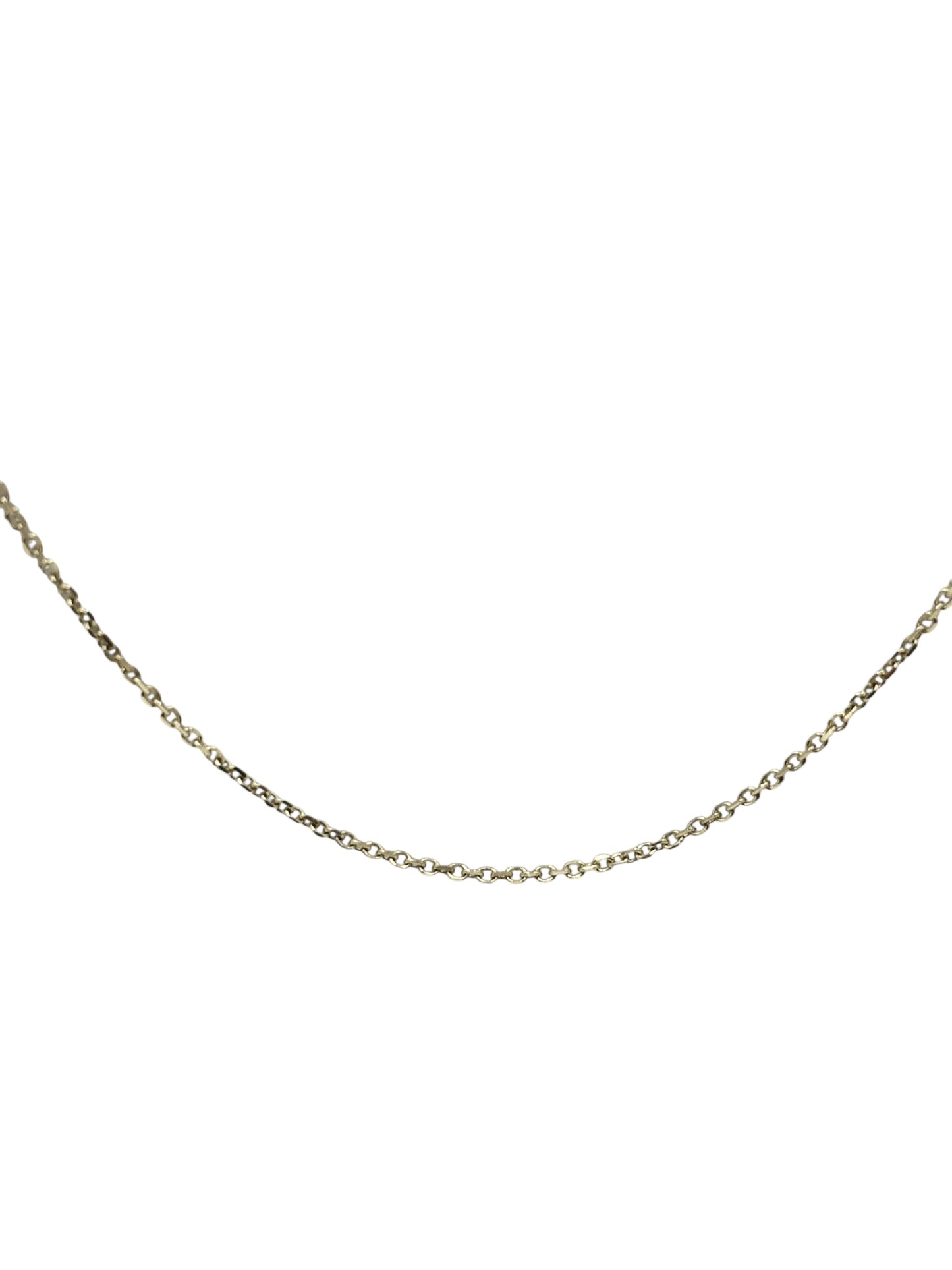 14k gold chain 18in 0.9mm