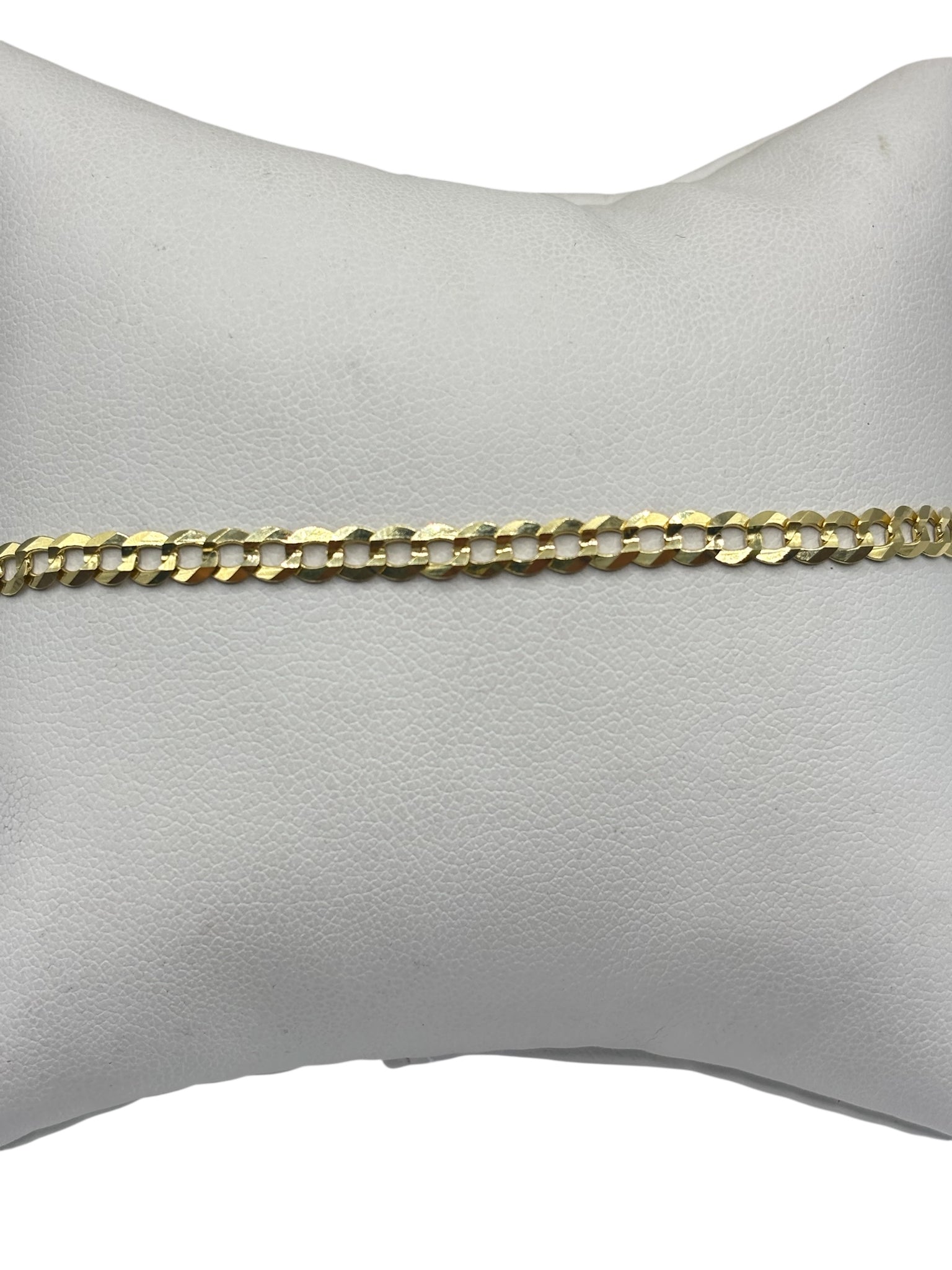 10k gold Cuban bracelet 8in 3.6mm