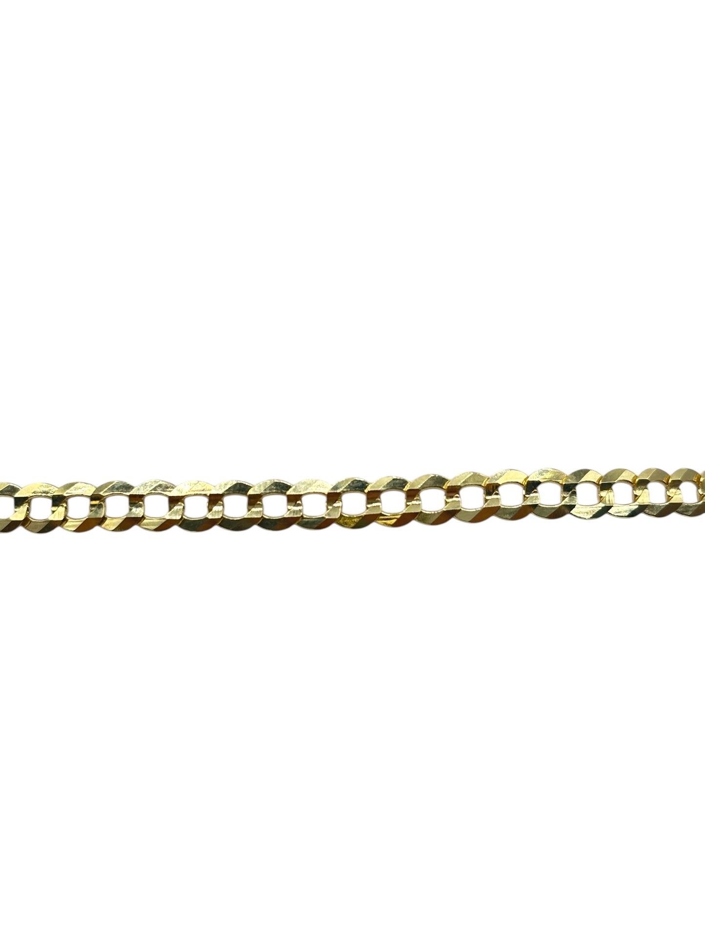 10k gold Cuban bracelet 8in 3.6mm
