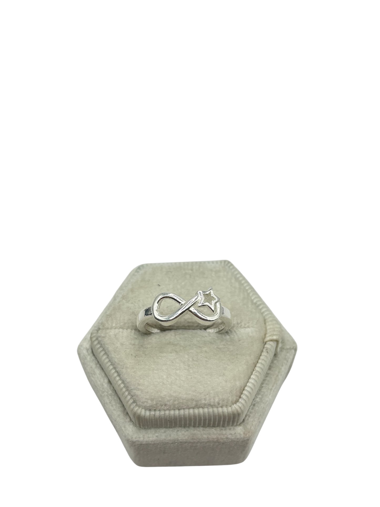 925 silver infinity ring size 7
