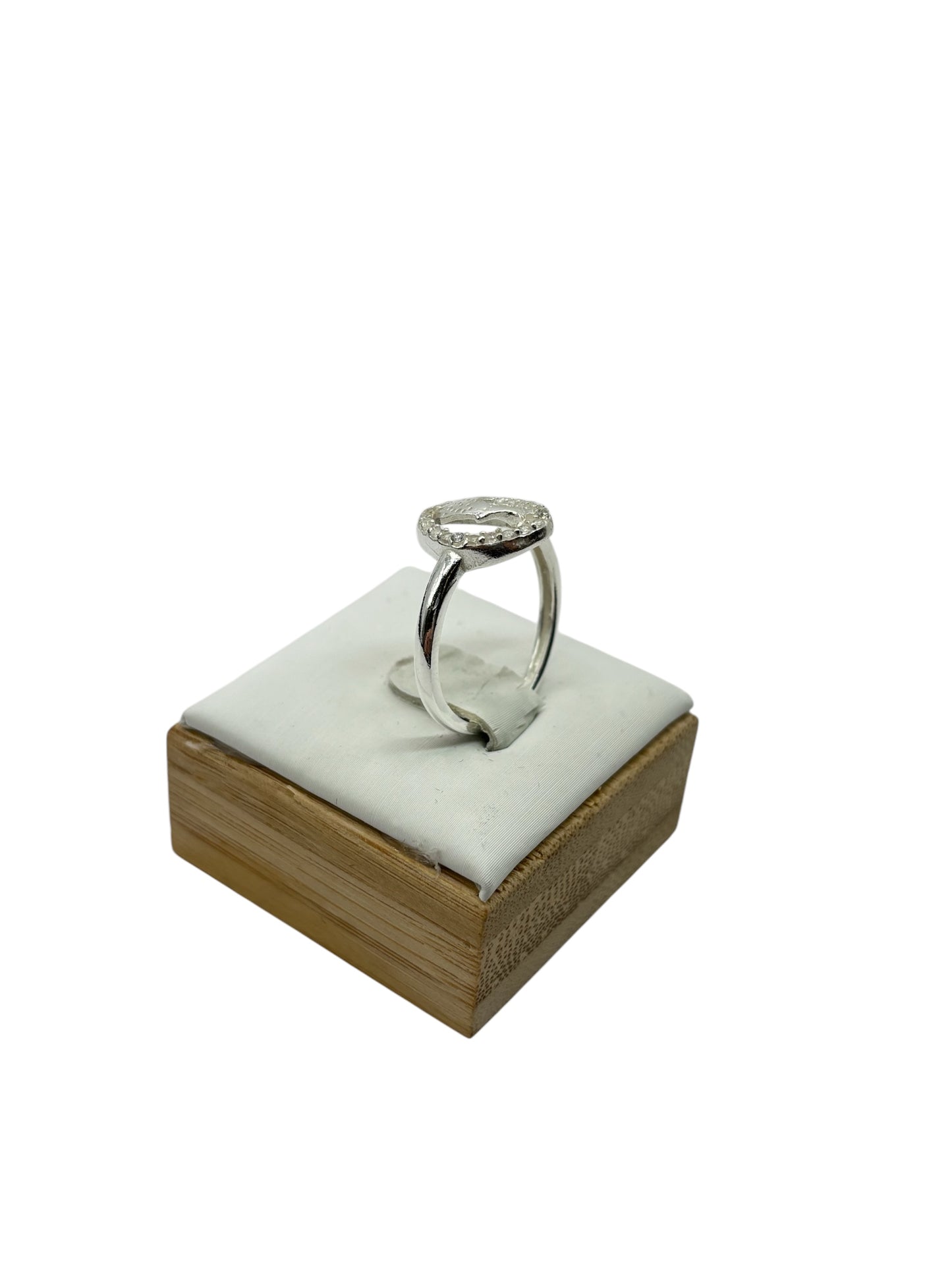925 silver fish ring size 8