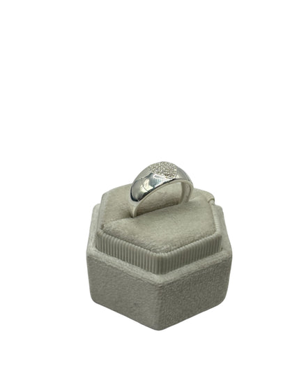 925 silver heart ring size 8