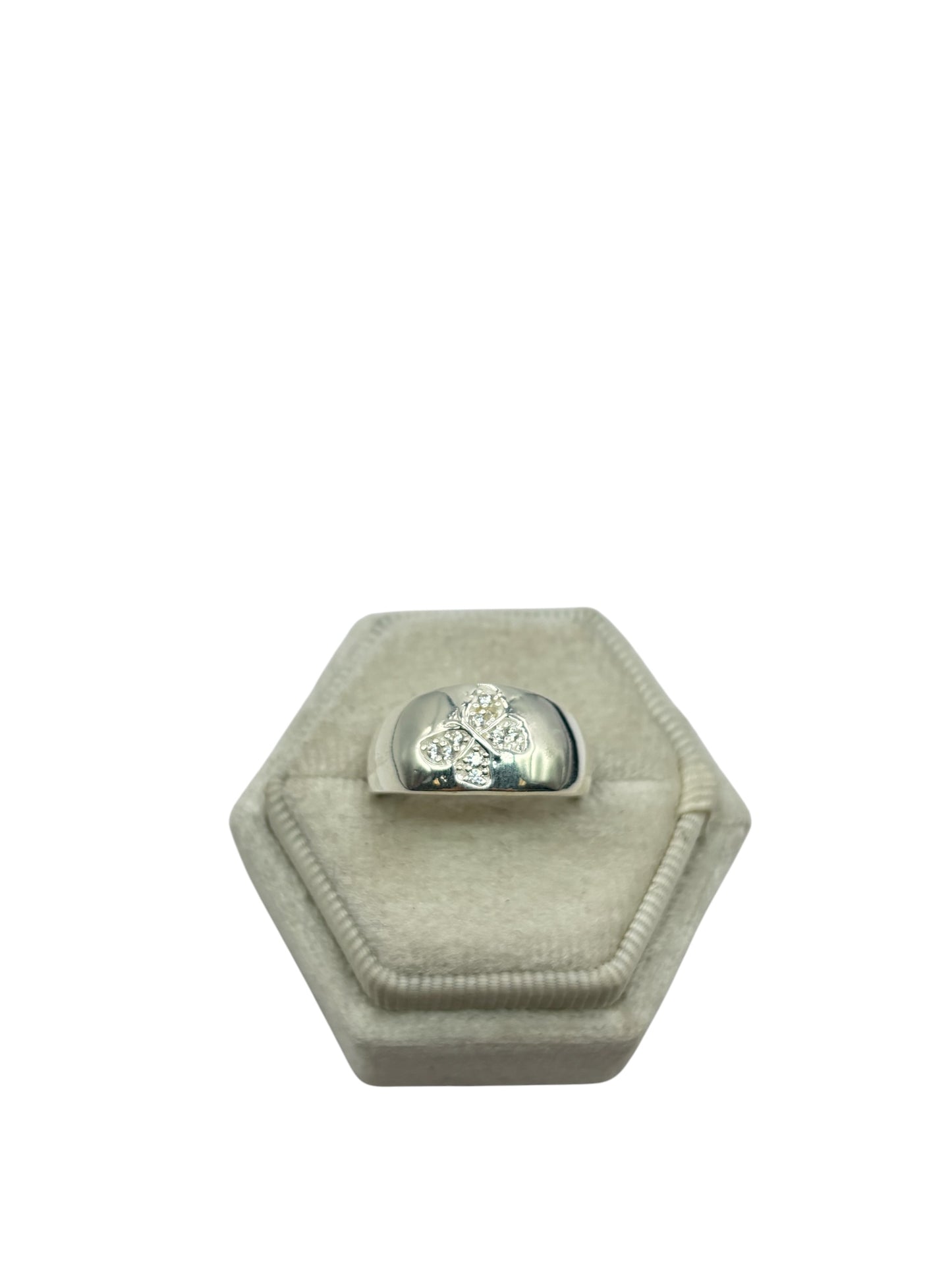 925 silver butterfly ring size 7